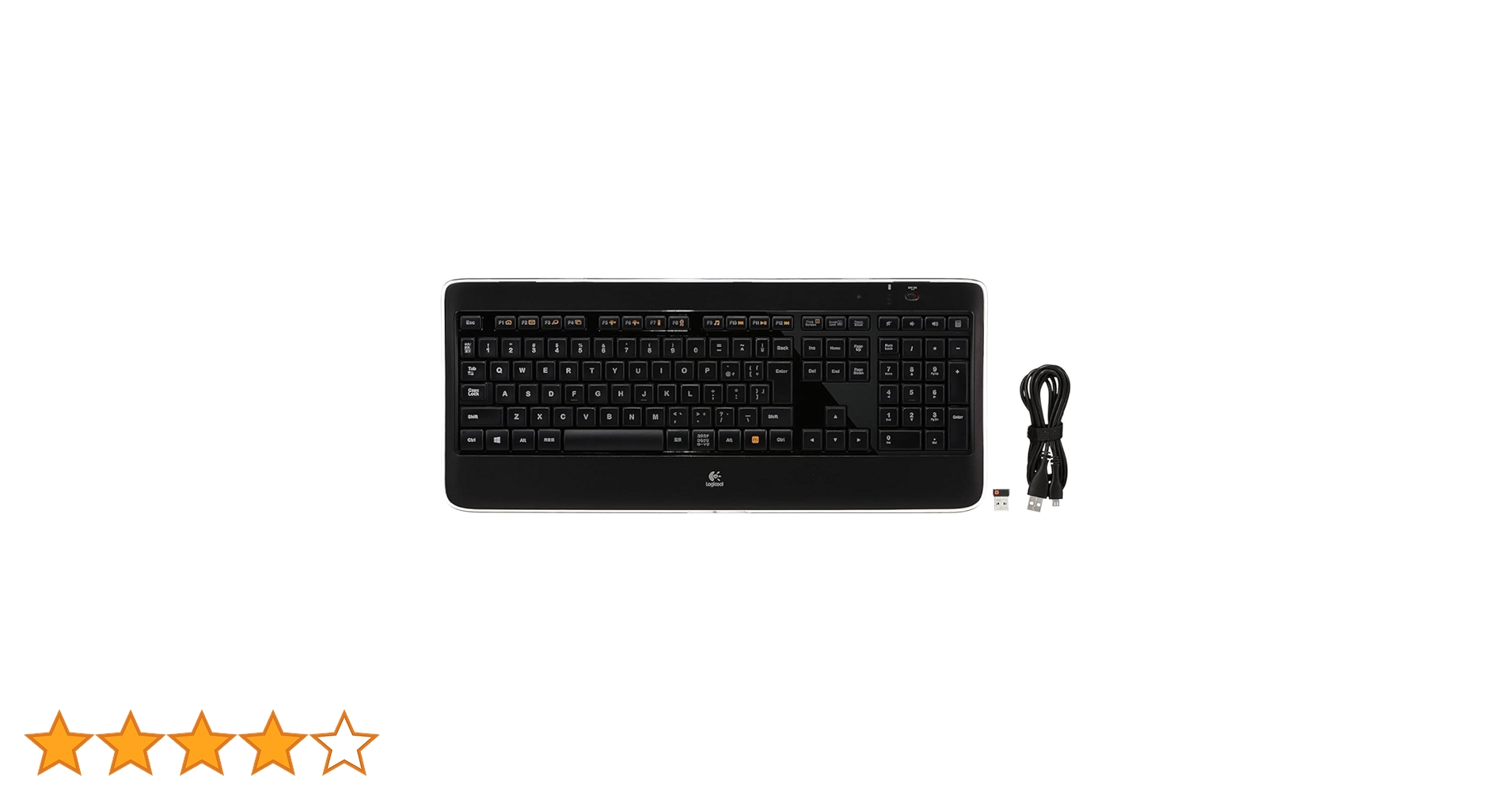 Amazon.co.jp: Logicool K800T Wireless Illuminated Keyboard : Computers